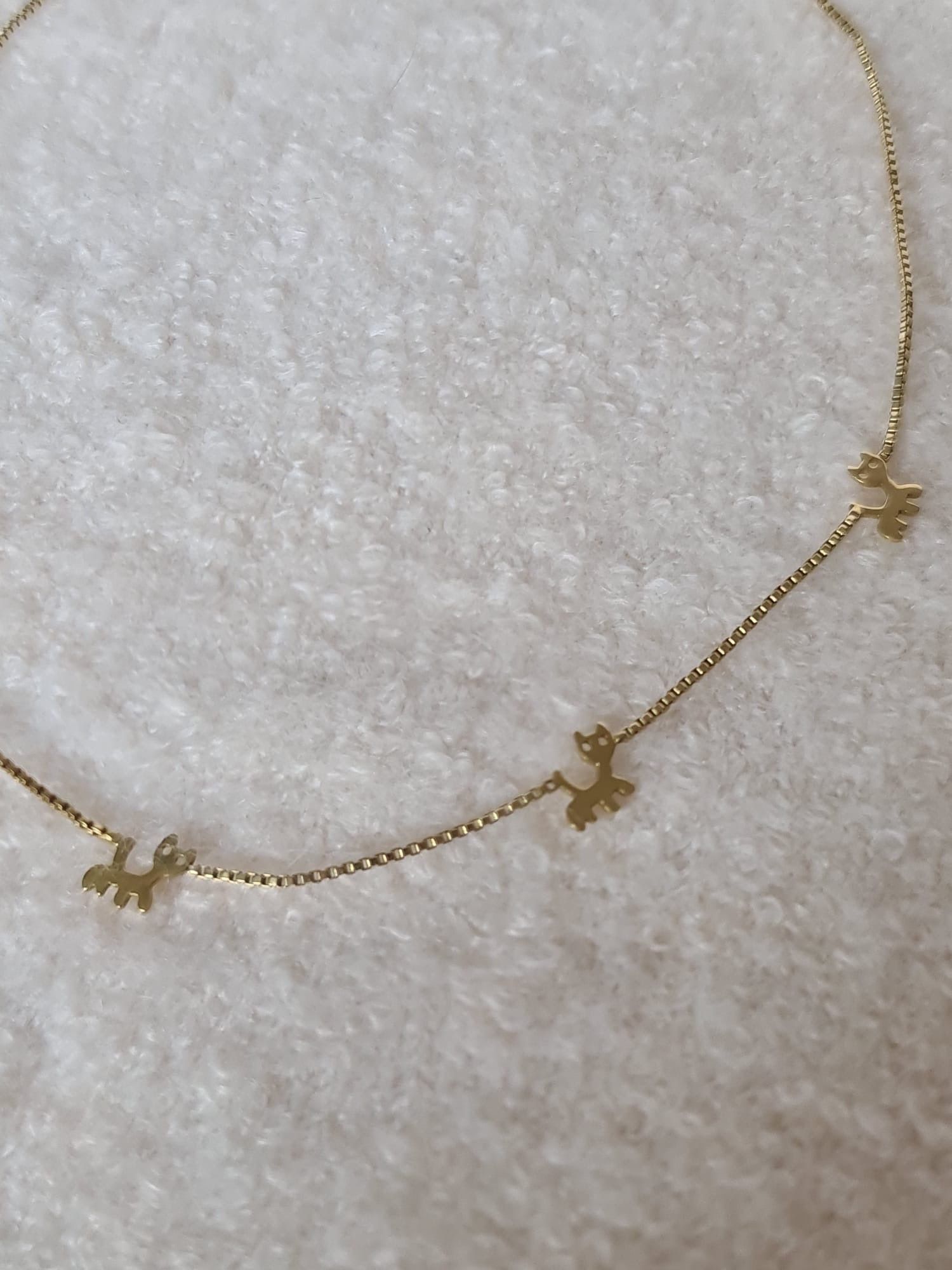 18k necklace