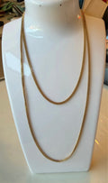 18k Italian gold necklace, gold chain