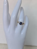 1.71 Ct Oval Natural
Sapphire 14K Gold Ring-certified