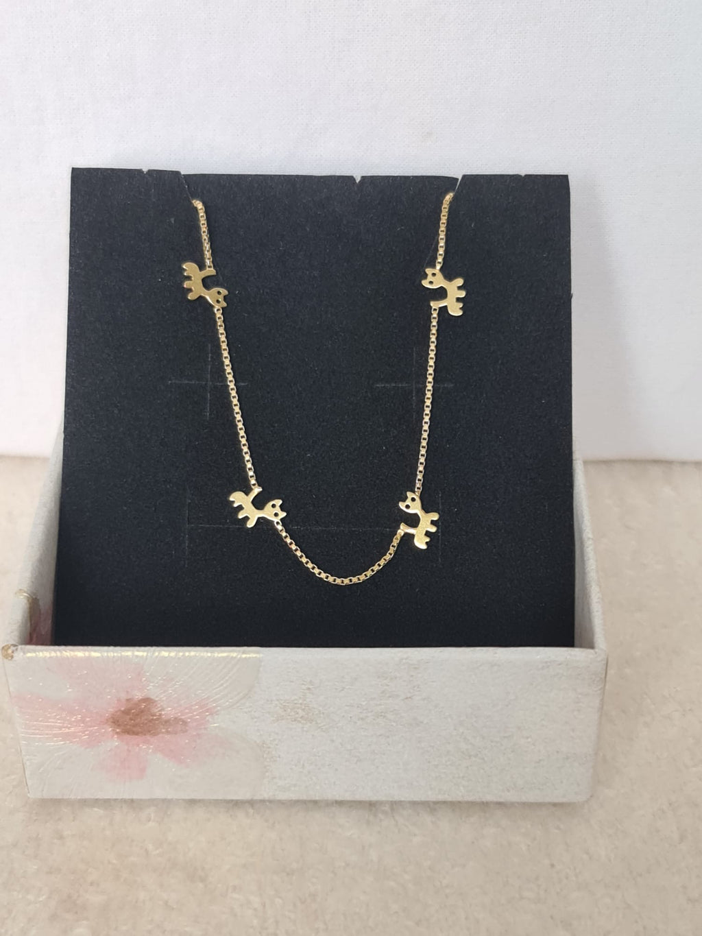 18k necklace