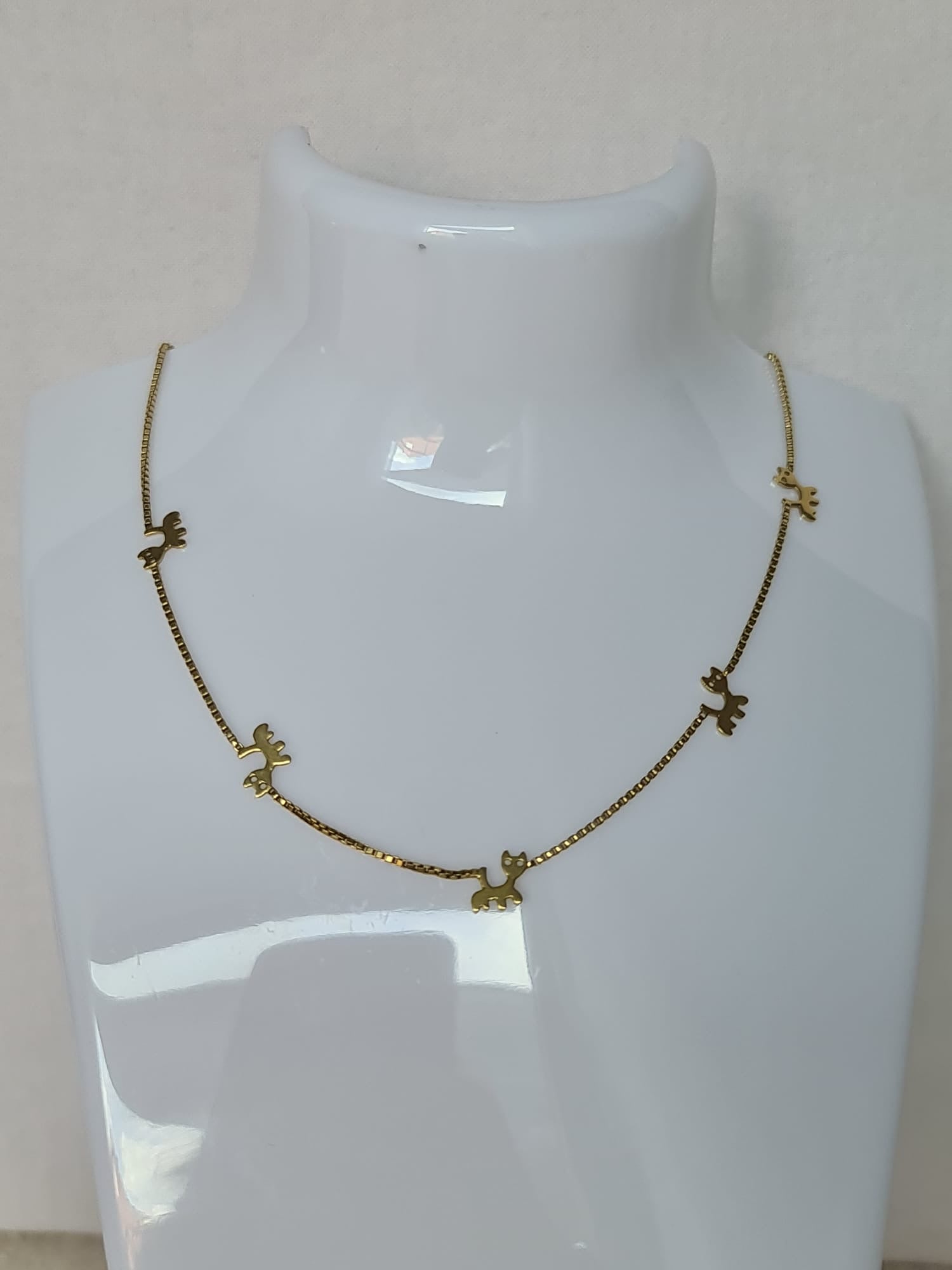 18k necklace